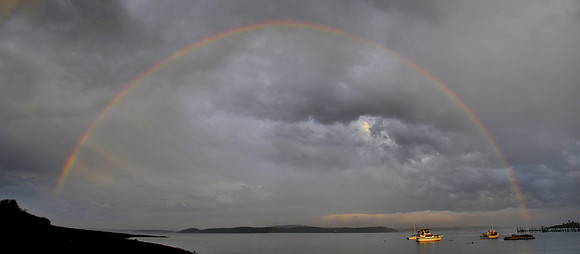 Rainbow at Gleasons Cove